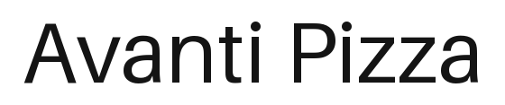 Avanti Pizza